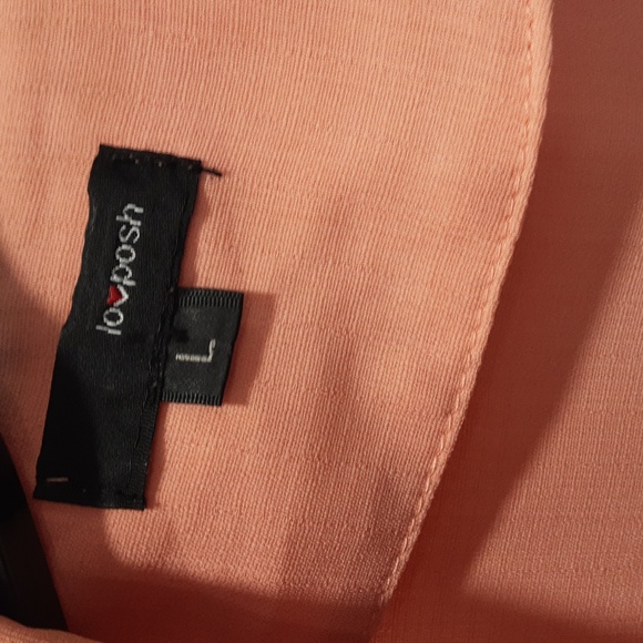 Love Posh Vest Peach Size Large - Picture 3 of 9